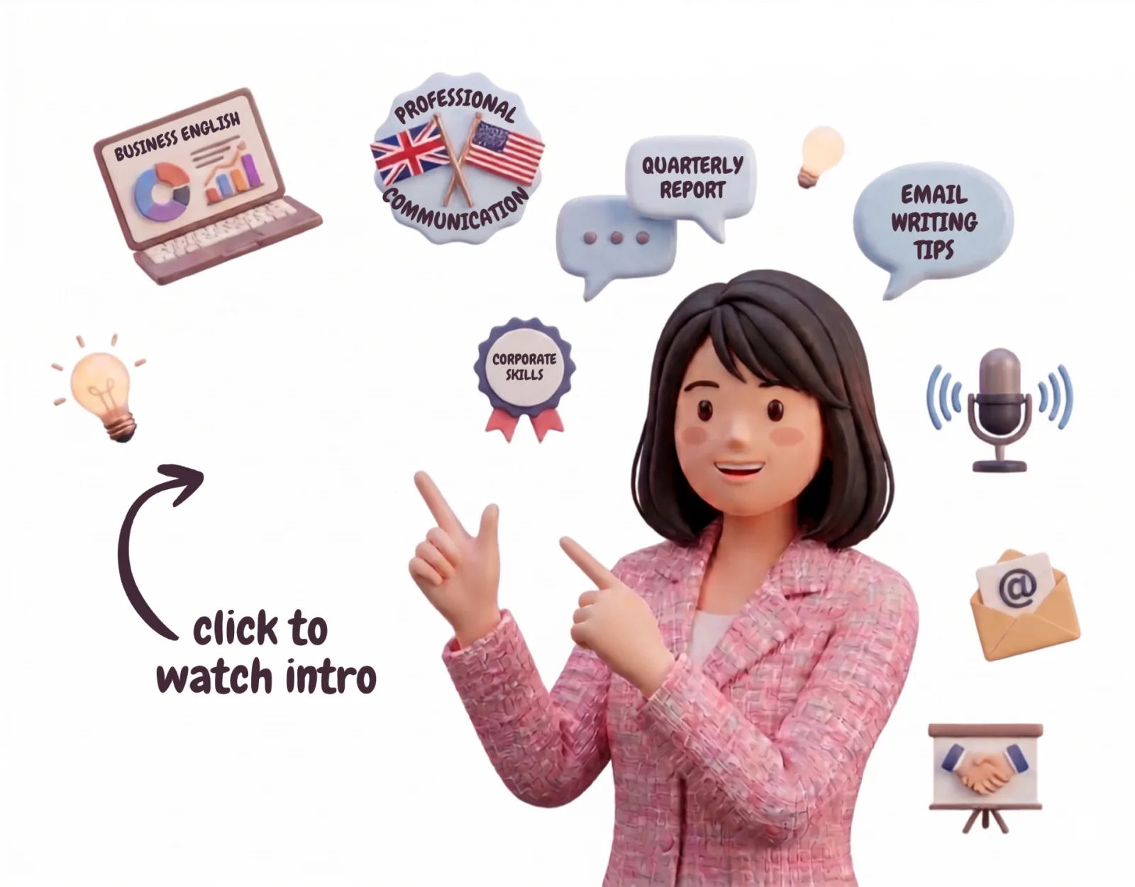 Interactive intro to business English and corporate skills